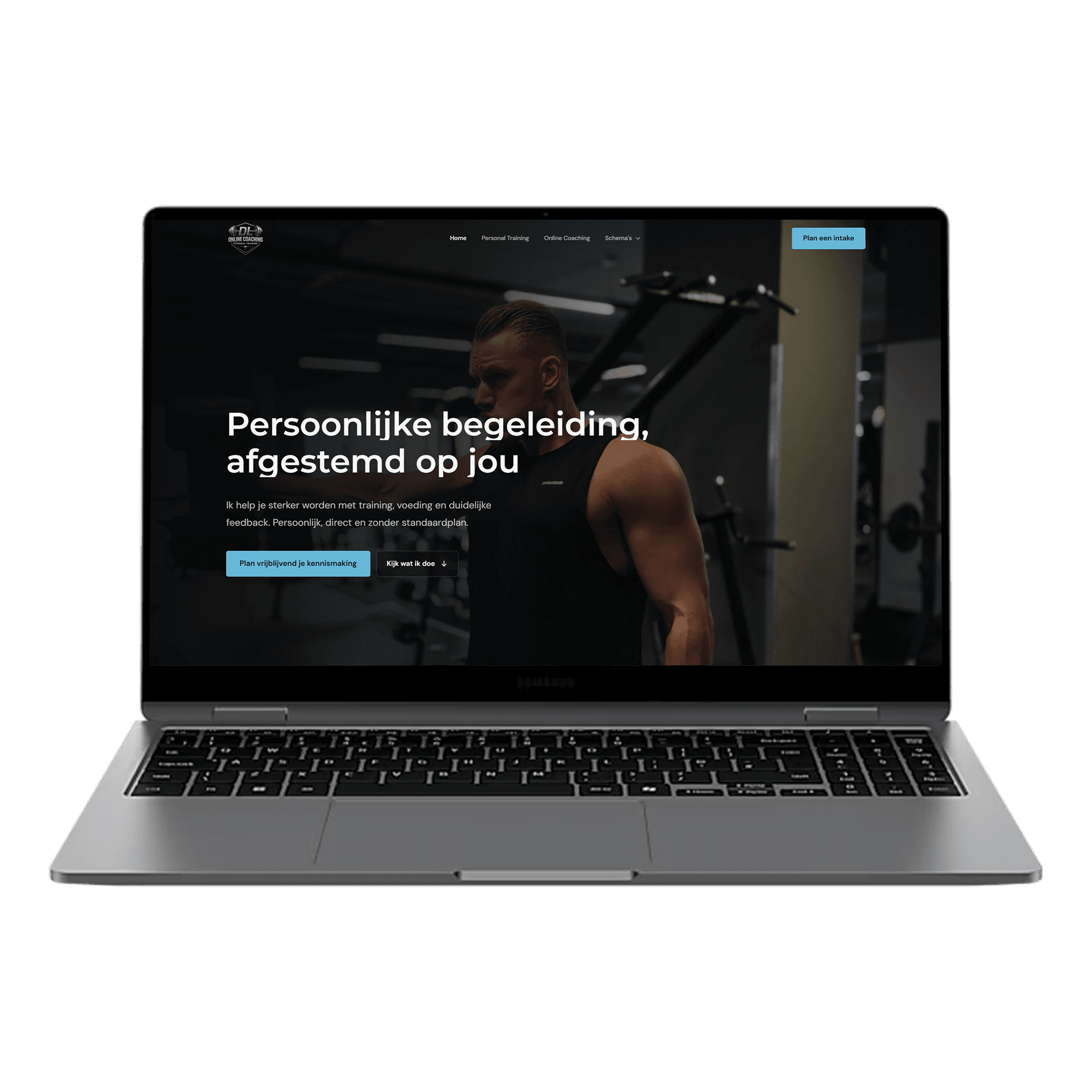 Headerbeeld van de Dion Liebrand Coaching website