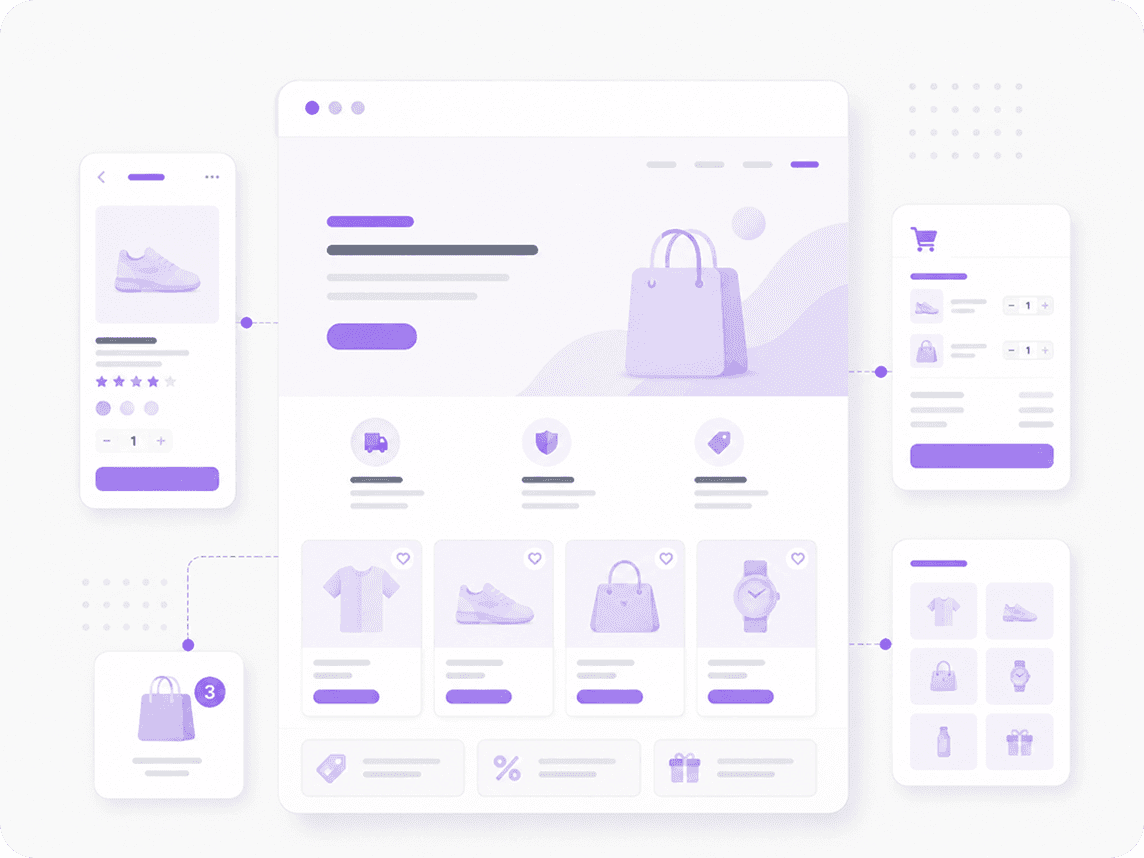Webshop fundament visual