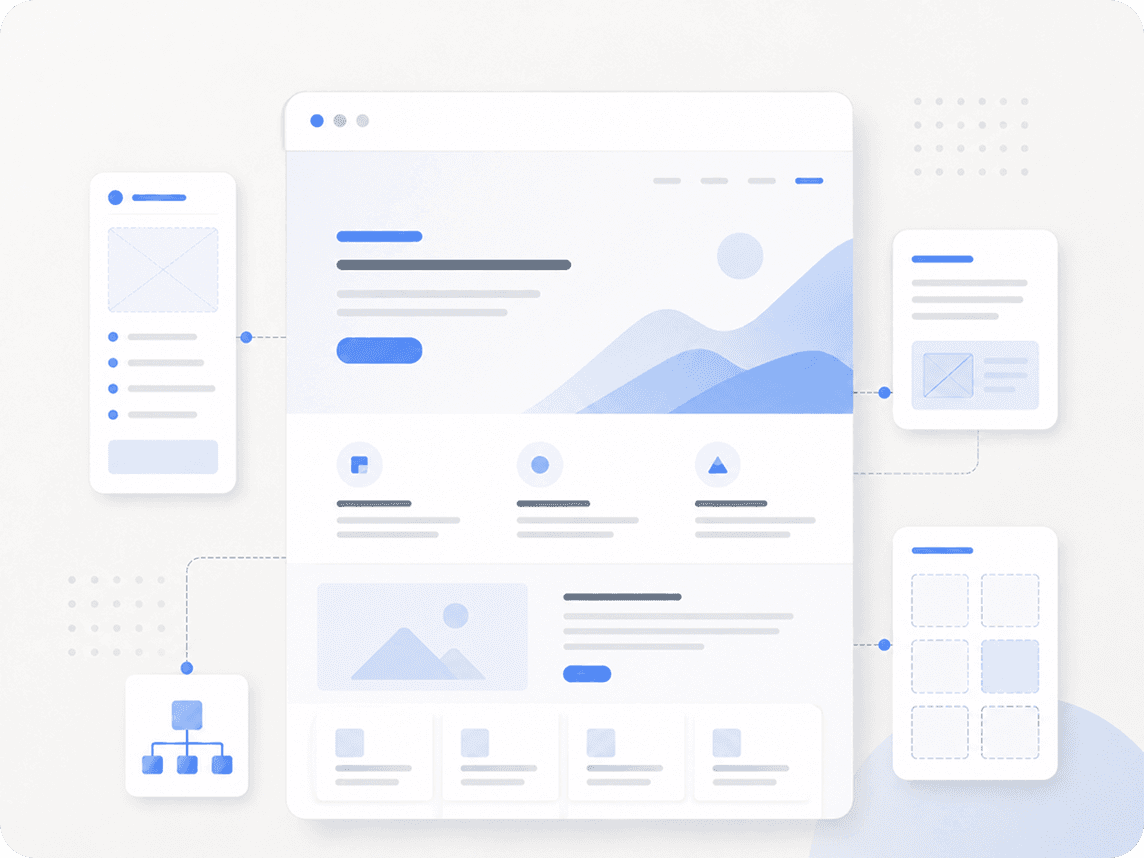 Website fundament visual