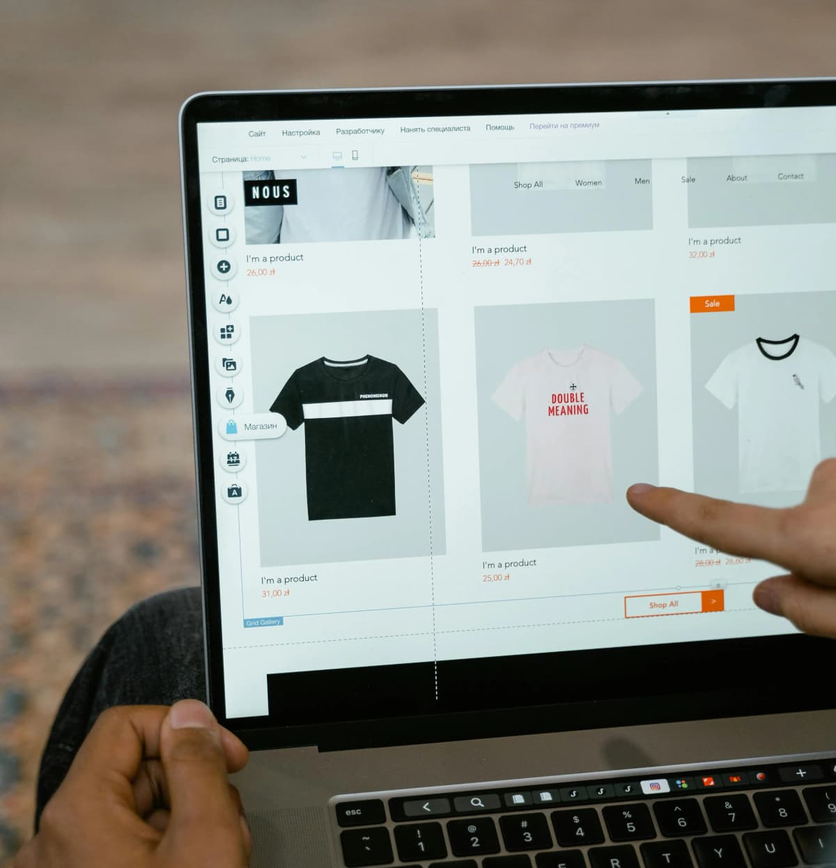 Webshop productervaring
